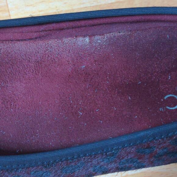 Vionic Womens Minna Ballet Flats Red Black Cheetah Print Calf Hair Leather Bow 9 - Picture 13 of 15